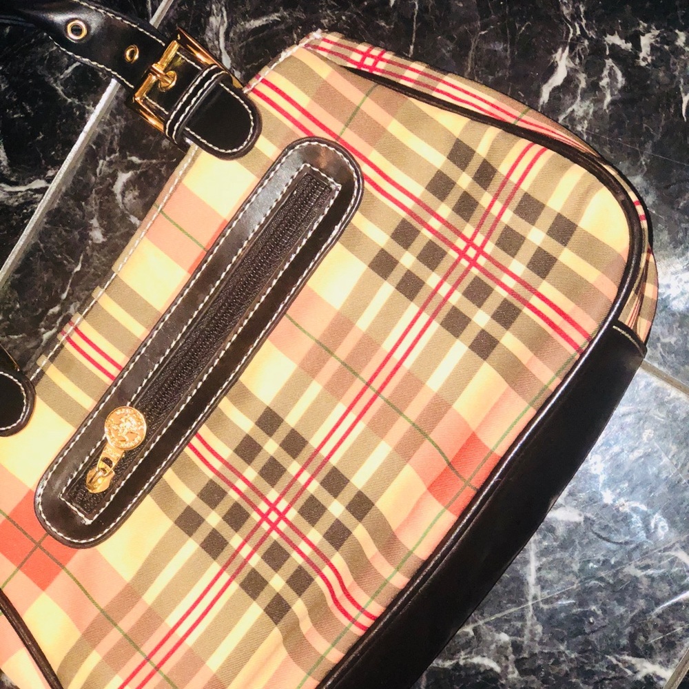 Beverly Hills Polo Club Plaid Purse